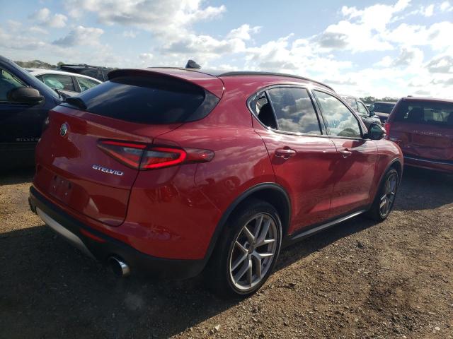 ZASFAKPN5J7B96831 - 2018 ALFA ROMEO STELVIO SPORT Красный фото 3