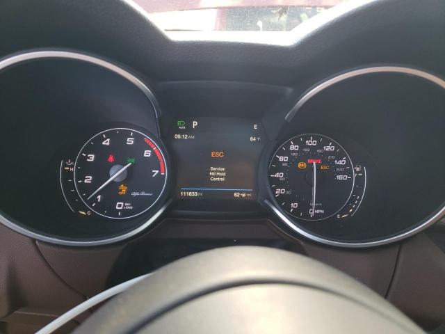 ZASFAKPN5J7B96831 - 2018 ALFA ROMEO STELVIO SPORT Красный фото 9