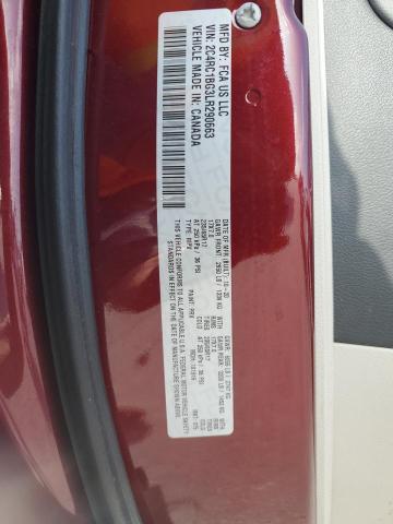 2C4RC1BG3LR290663 - 2020 CHRYSLER PACIFICA TOURING L BURGUNDY photo 13