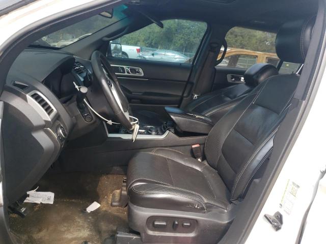 1FM5K8GT5EGA36906 - 2014 FORD EXPLORER SPORT WHITE photo 7