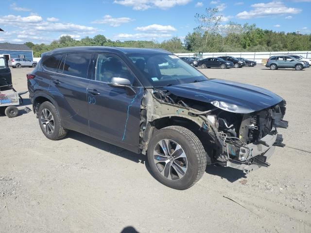 5TDGZRBH0LS027308 - 2020 TOYOTA HIGHLANDER XLE ნაცრისფერი ფოტო 4