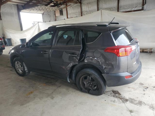 JTMBFREV3EJ000866 - 2014 TOYOTA RAV4 LE GRAY photo 2