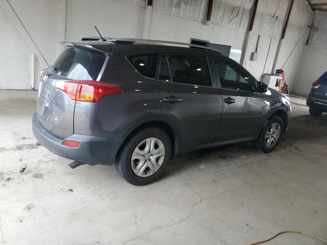 JTMBFREV3EJ000866 - 2014 TOYOTA RAV4 LE GRAY photo 3
