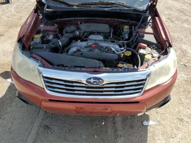 JF2SH6CC4AH786321 - 2010 SUBARU FORESTER 2.5X PREMIUM ORANGE photo 11