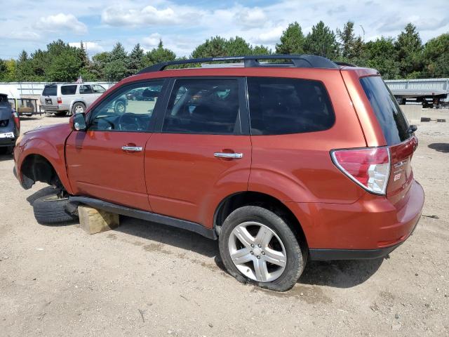 JF2SH6CC4AH786321 - 2010 SUBARU FORESTER 2.5X PREMIUM ORANGE photo 2