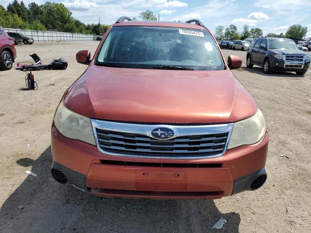 JF2SH6CC4AH786321 - 2010 SUBARU FORESTER 2.5X PREMIUM ORANGE photo 5