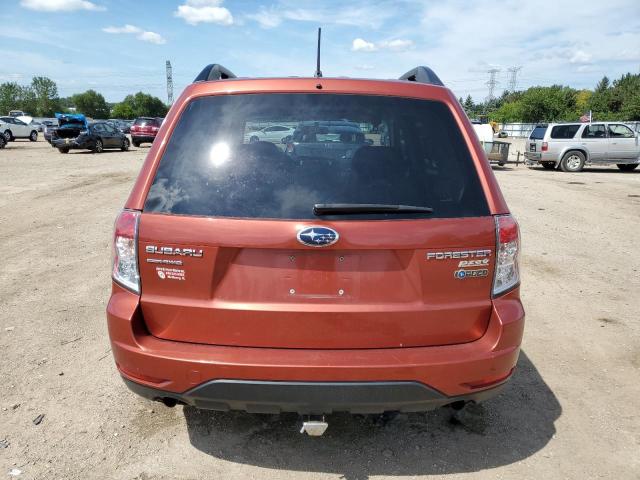 JF2SH6CC4AH786321 - 2010 SUBARU FORESTER 2.5X PREMIUM ORANGE photo 6