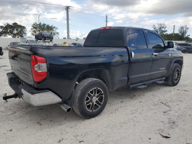 5TFRY5F12EX154057 - 2014 TOYOTA TUNDRA DOUBLE CAB SR/SR5 BLACK photo 3
