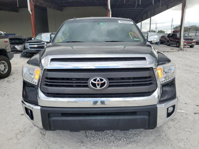 5TFRY5F12EX154057 - 2014 TOYOTA TUNDRA DOUBLE CAB SR/SR5 BLACK photo 5