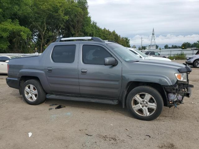 5FPYK1F57BB502456 - 2011 HONDA RIDGELINE RTL GRAY photo 4