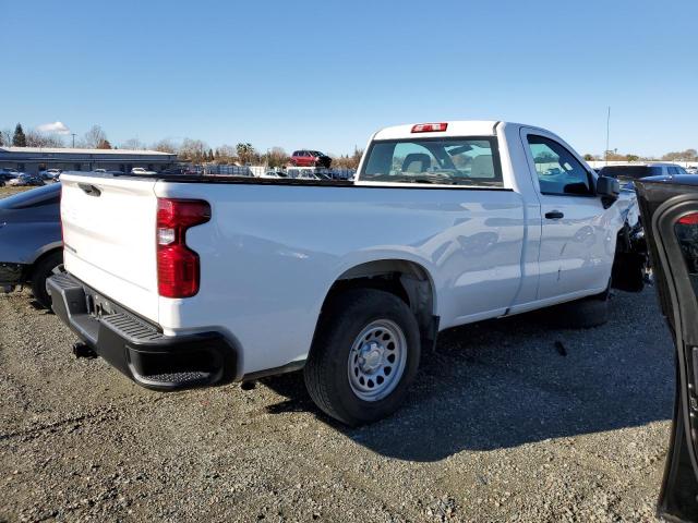 3GCNWAEF4KG223079 - 2019 CHEVROLET SILVERADO2 C1500 WHITE photo 3