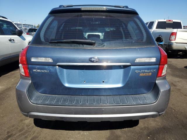 4S4BP61C987345347 - 2008 SUBARU OUTBACK 2.5I BLUE photo 6