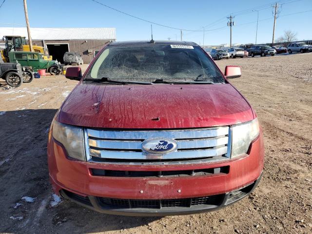 2FMDK40C69BA97399 - 2009 FORD EDGE SPORT RED photo 5