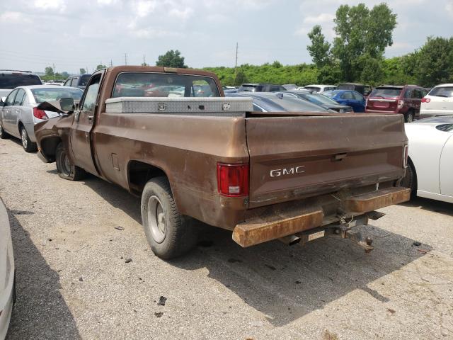 1GTCC14G8BF708661 - 1981 GMC C1500 BROWN photo 3