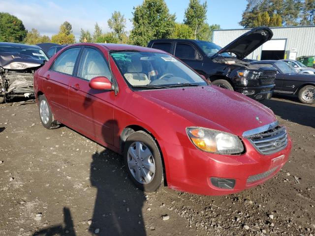 KNAFE222095667623 - 2009 KIA SPECTRA EX RED photo 4