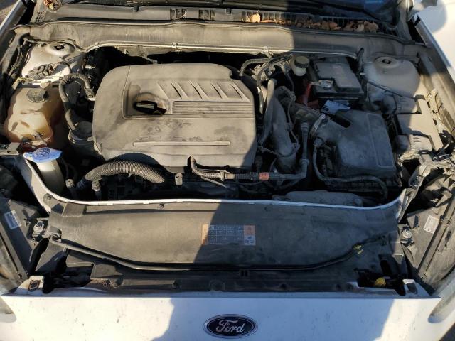 3FA6P0HD1ER332328 - 2014 FORD FUSION SE WHITE photo 11