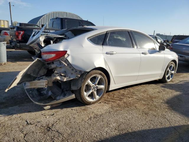 3FA6P0HD1ER332328 - 2014 FORD FUSION SE WHITE photo 3