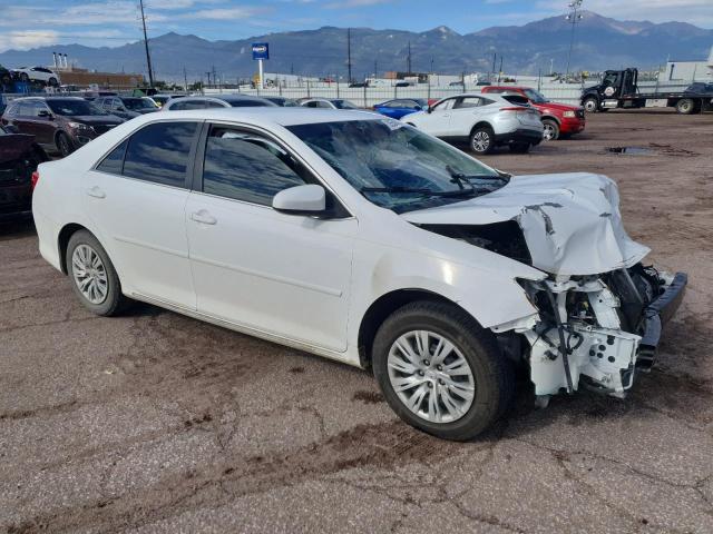 4T4BF1FK0CR244543 - 2012 TOYOTA CAMRY BASE WHITE photo 4