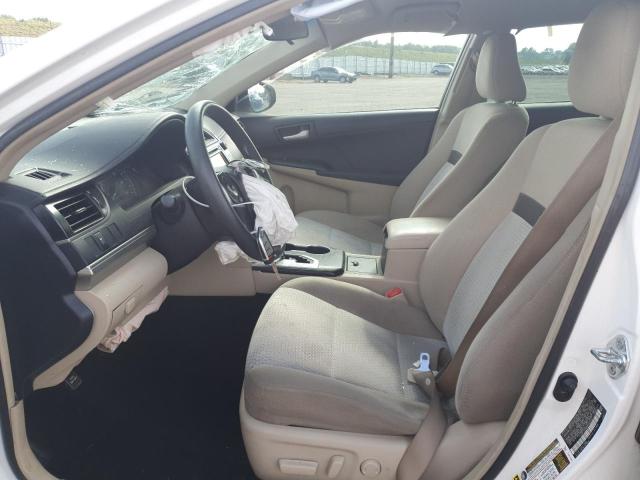 4T4BF1FK0CR244543 - 2012 TOYOTA CAMRY BASE WHITE photo 7