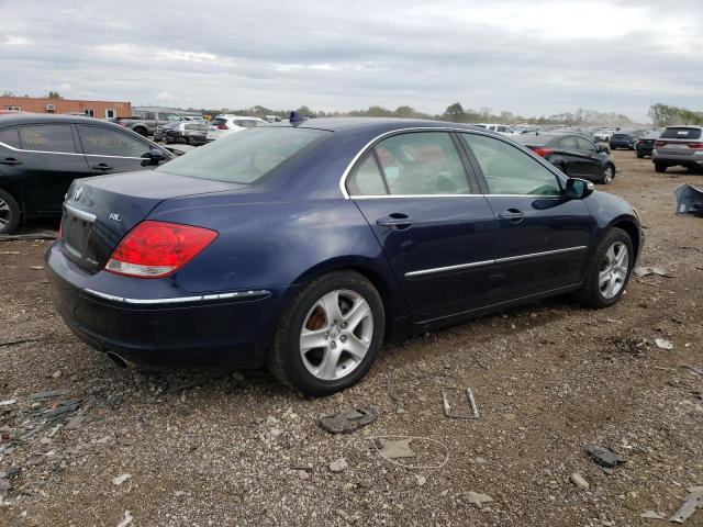 JH4KB16526C010143 - 2006 ACURA RL BLUE photo 3