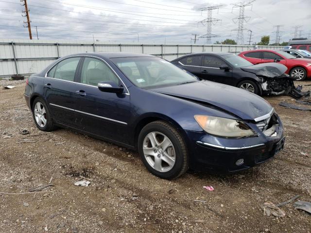 JH4KB16526C010143 - 2006 ACURA RL BLUE photo 4