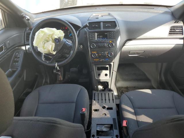 1FM5K8AR7HGD07501 - 2017 FORD EXPLORER POLICE INTERCEPTOR TWO TONE photo 8