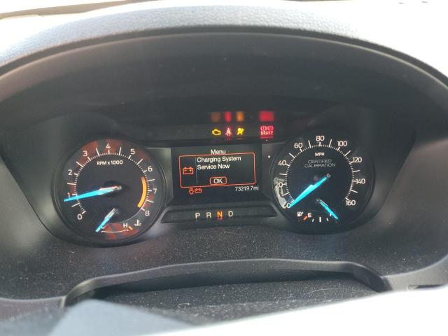 1FM5K8AR7HGD07501 - 2017 FORD EXPLORER POLICE INTERCEPTOR TWO TONE photo 9