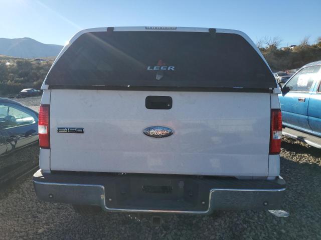 1FTPX14526NB12560 - 2006 FORD F150 WHITE photo 6