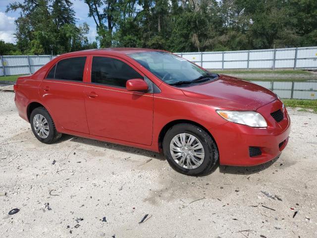 JTDBU4EE1AJ075147 - 2010 TOYOTA COROLLA BASE Կարմիր լուսանկար 4