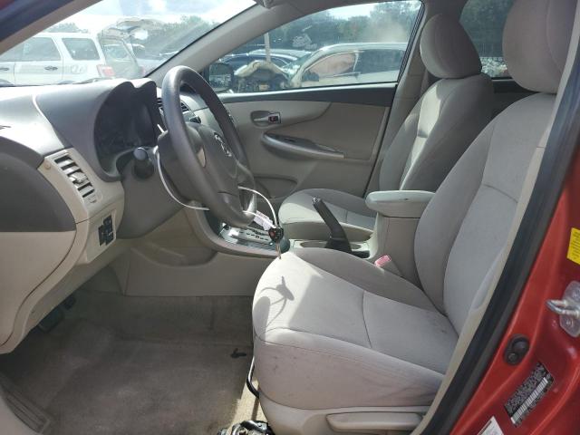 JTDBU4EE1AJ075147 - 2010 TOYOTA COROLLA BASE Կարմիր լուսանկար 7