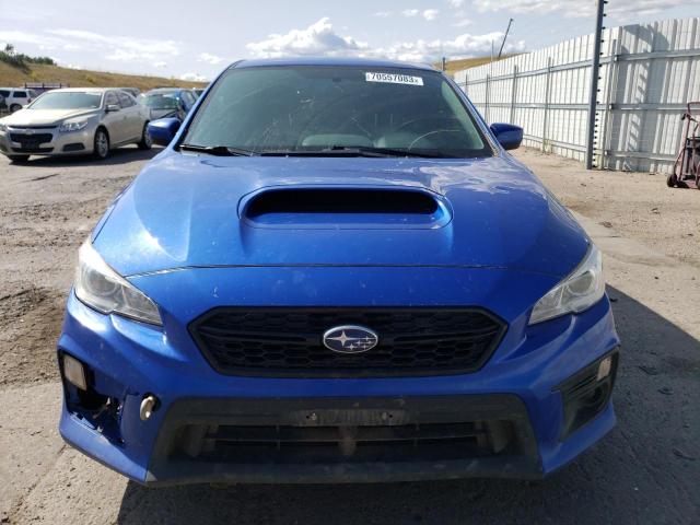 JF1VA1A64K9802762 - 2019 SUBARU WRX BLUE photo 5