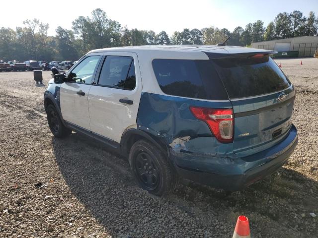 1FM5K8AR3FGA10030 - 2015 FORD EXPLORER POLICE INTERCEPTOR TWO TONE photo 2