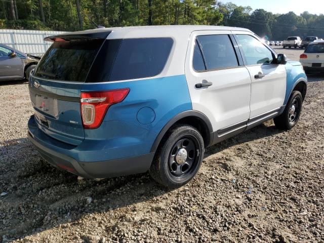 1FM5K8AR3FGA10030 - 2015 FORD EXPLORER POLICE INTERCEPTOR TWO TONE photo 3