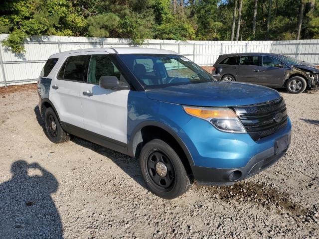 1FM5K8AR3FGA10030 - 2015 FORD EXPLORER POLICE INTERCEPTOR TWO TONE photo 4