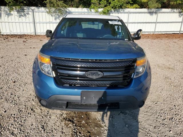 1FM5K8AR3FGA10030 - 2015 FORD EXPLORER POLICE INTERCEPTOR TWO TONE photo 5