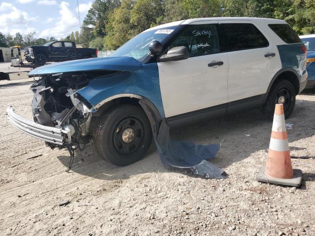 1FM5K8AR1FGC67946 - 2015 FORD EXPLORER POLICE INTERCEPTOR 双色 照片 1