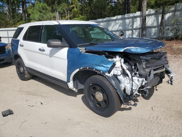 1FM5K8AR1FGC67946 - 2015 FORD EXPLORER POLICE INTERCEPTOR TWO TONE photo 4