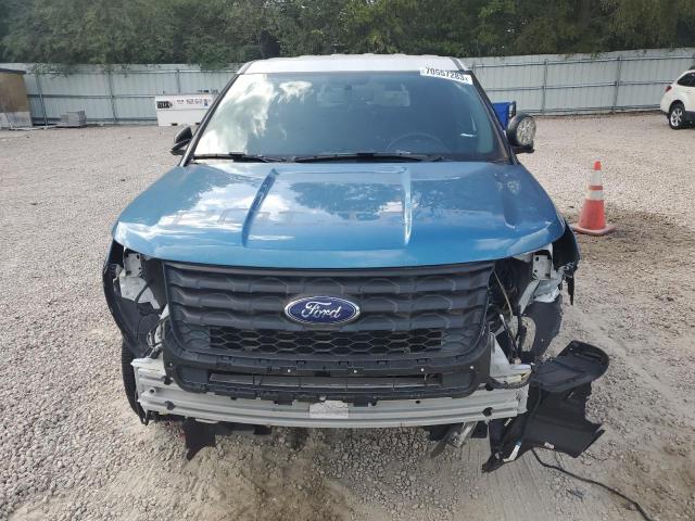 1FM5K8AR5HGC14640 - 2017 FORD EXPLORER POLICE INTERCEPTOR 双色 照片 5