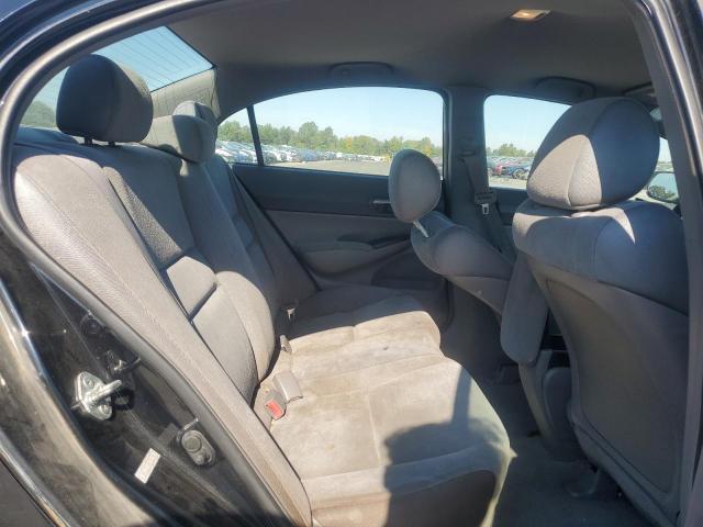 1HGFA15528L043395 - 2008 HONDA CIVIC LX BLACK photo 10