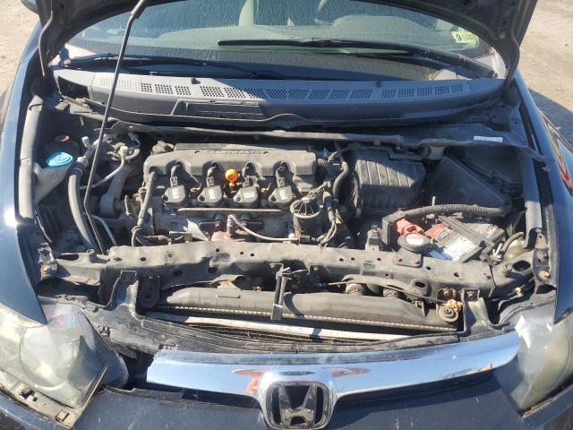 1HGFA15528L043395 - 2008 HONDA CIVIC LX BLACK photo 11