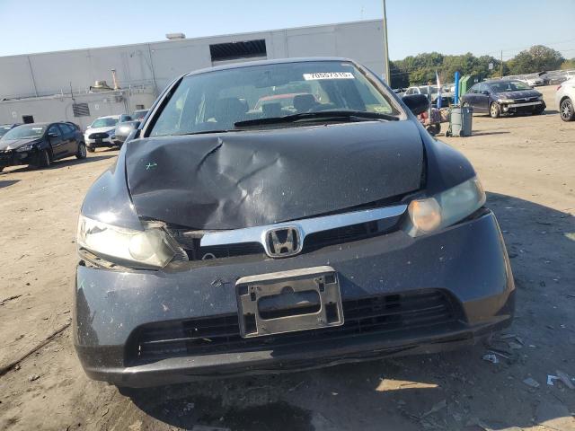 1HGFA15528L043395 - 2008 HONDA CIVIC LX BLACK photo 5