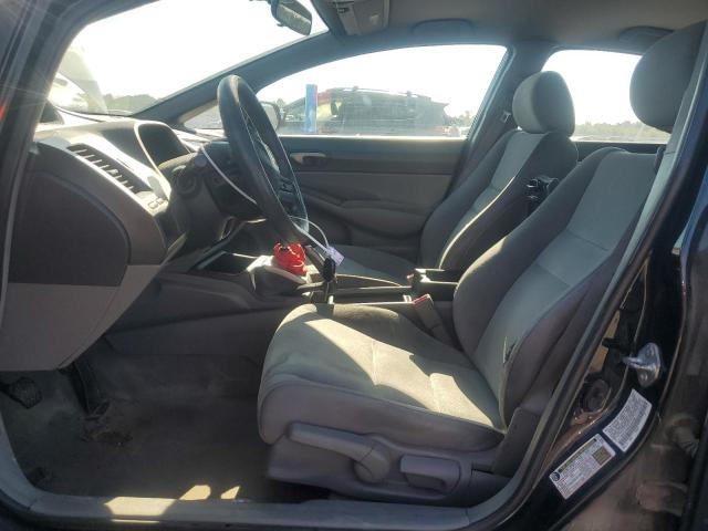 1HGFA15528L043395 - 2008 HONDA CIVIC LX BLACK photo 7