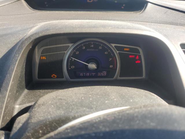 1HGFA15528L043395 - 2008 HONDA CIVIC LX BLACK photo 9