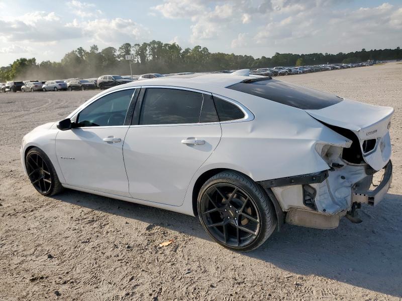 1G1ZD5ST1JF124589 - 2018 CHEVROLET MALIBU LT أبيض صورة 2