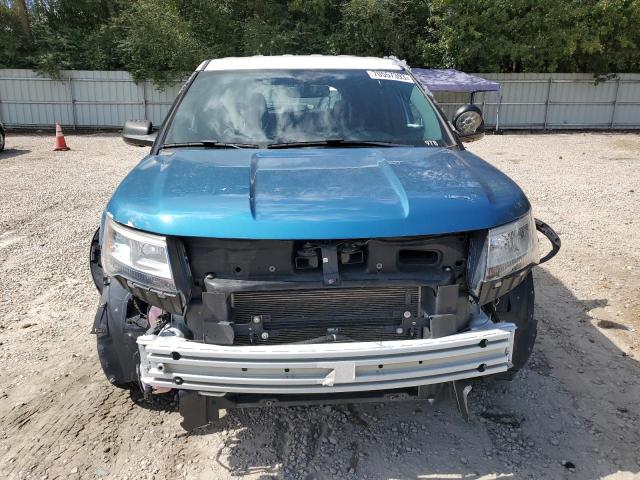 1FM5K8AR8KGA17078 - 2019 FORD EXPLORER POLICE INTERCEPTOR Zweifarbig Foto 5