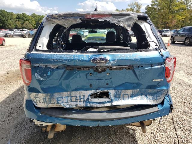 1FM5K8AR8KGA17078 - 2019 FORD EXPLORER POLICE INTERCEPTOR Zweifarbig Foto 6