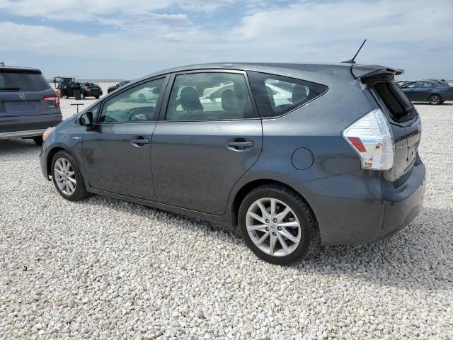 JTDZN3EU6C3079814 - 2012 TOYOTA PRIUS V GRAY photo 2