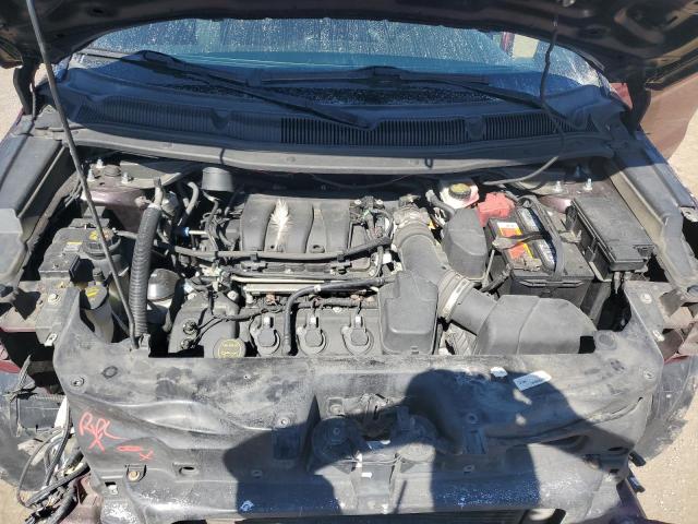 1FM5K8AR8HGB15942 - 2017 FORD EXPLORER POLICE INTERCEPTOR Burgund zdjęcie 12