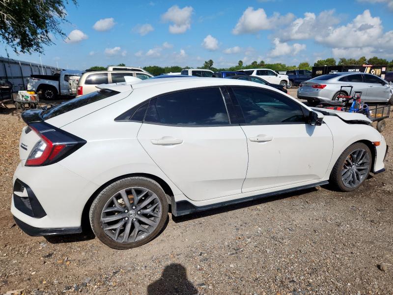 SHHFK7H92MU417836 - 2021 HONDA CIVIC SPORT TOURING WHITE photo 3