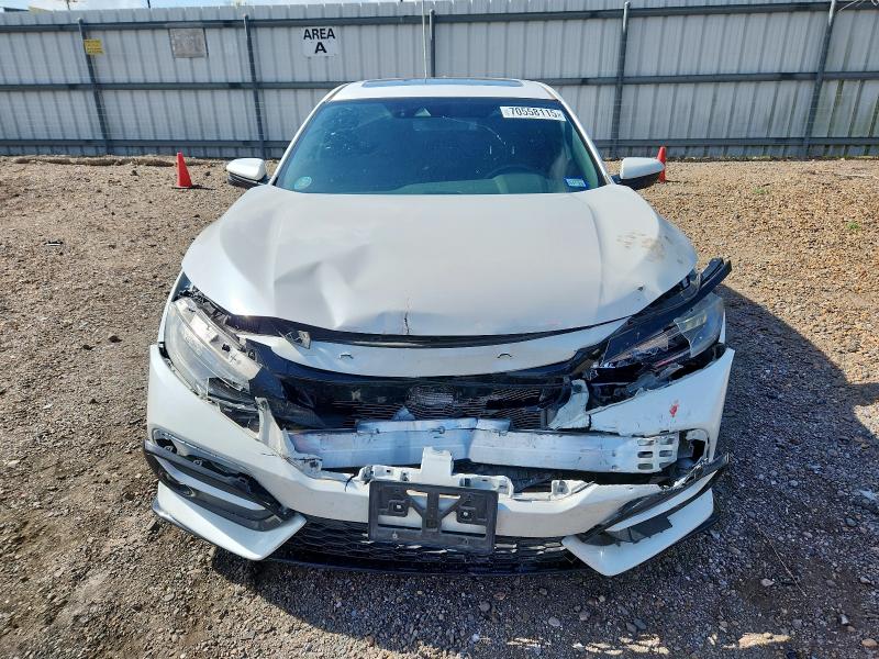 SHHFK7H92MU417836 - 2021 HONDA CIVIC SPORT TOURING WHITE photo 5